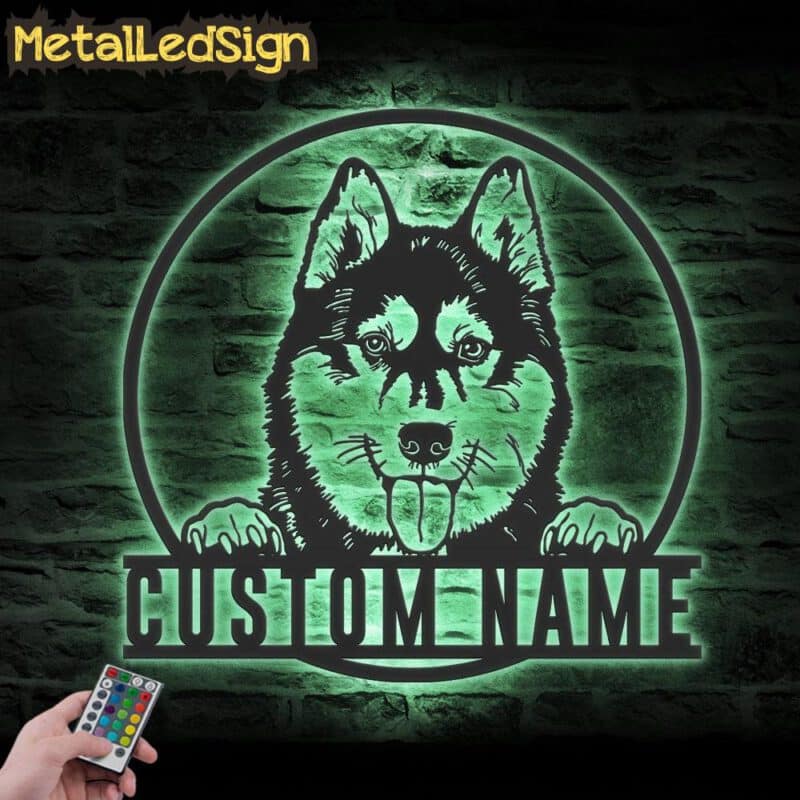 Custom-Siberian-Husky-Metal-Wall-Art-LED-Light-7.jpg