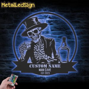 Custom-Skeleton-Bourbon-Cigar-Metal-Wall-Art-LED-Light-3.jpg