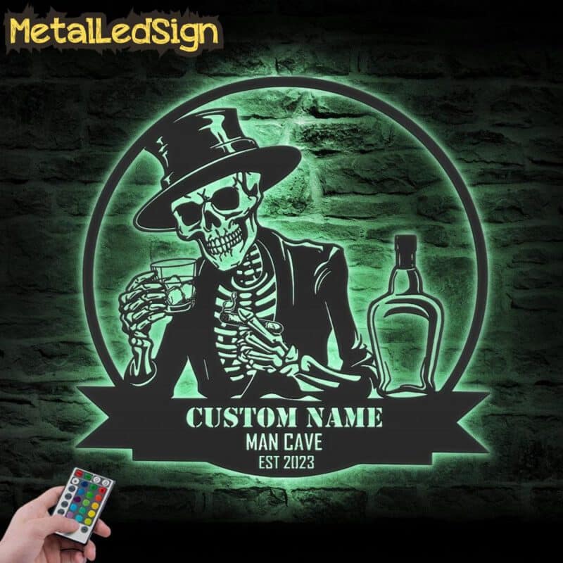 Custom-Skeleton-Bourbon-Cigar-Metal-Wall-Art-LED-Light-7.jpg