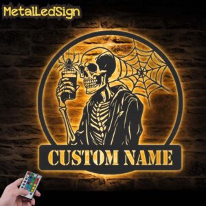 Custom-Skeleton-Coffee-Spider-Metal-Wall-Art-LED-Light-Images.jpg