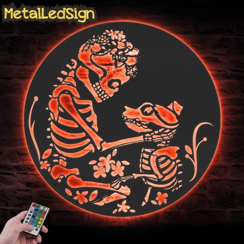 Custom-Skeleton-Dog-Female-Metal-Wall-Art-Led-Light-7.jpg