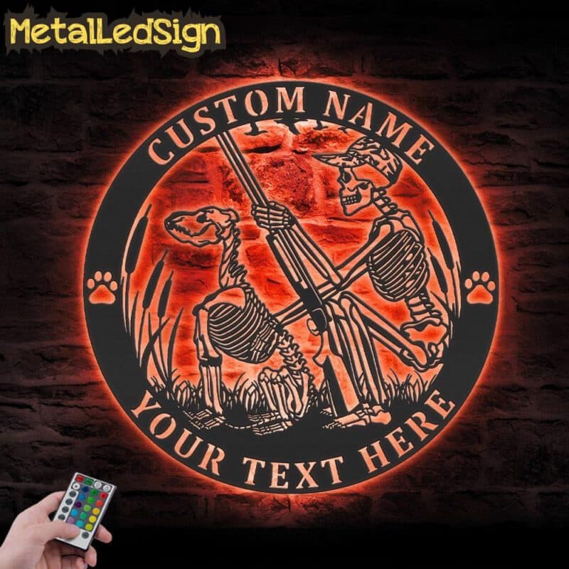 Custom-Skeleton-Dog-Hunting-Metal-Wall-Art-LED-Light-5.jpg