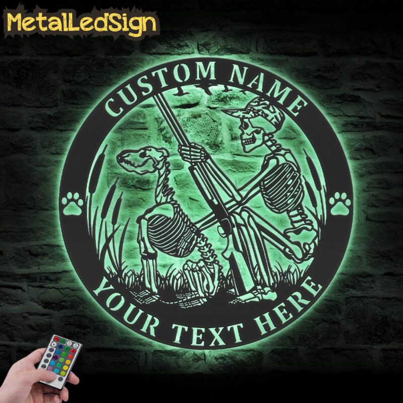 Custom-Skeleton-Dog-Hunting-Metal-Wall-Art-LED-Light-7.jpg