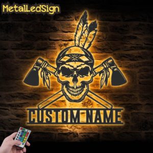 Custom-Skull-Native-American-Indian-Metal-Wall-Art-LED-Light-Images.jpg