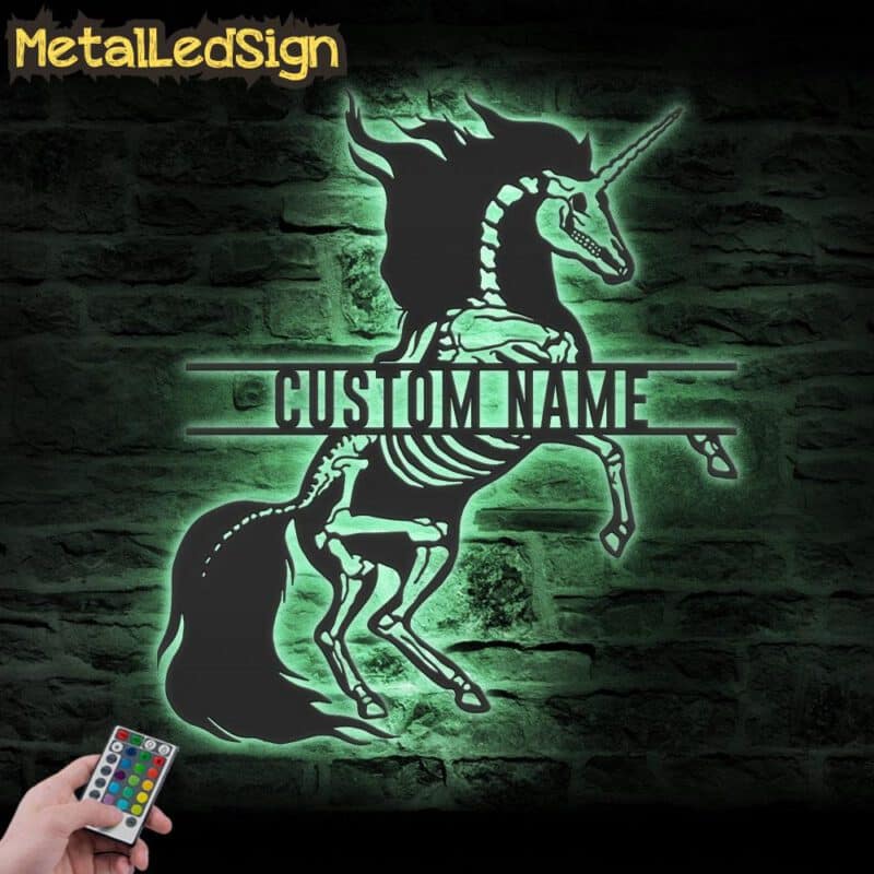 Custom-Skull-Unicorn-Metal-Wall-Art-LED-Light-7.jpg