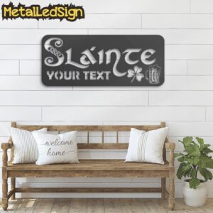 Custom-Slainte-Clover-Metal-Wall-Art-LED-Light-3.jpg