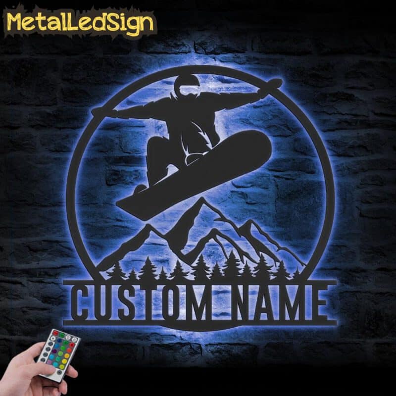 Custom-Snowboarding-Metal-Wall-Art-LED-Light-3-3.jpg