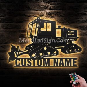 Custom-Snowcat-Driver-Metal-Wall-Art-Led-Light-Images-1