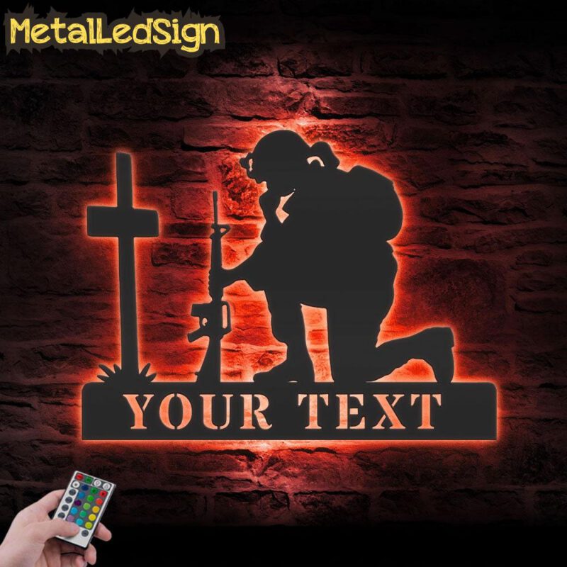 Custom-Soldier-Kneeling-Praying-At-Memorial-Cross-Metal-Wall-Led-5.jpg