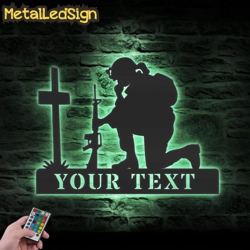 Custom-Soldier-Kneeling-Praying-At-Memorial-Cross-Metal-Wall-Led-7.jpg