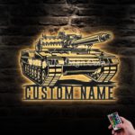 Custom-Soldier-Military-Tank-Metal-Wall-Art-Led-Light-Images-7