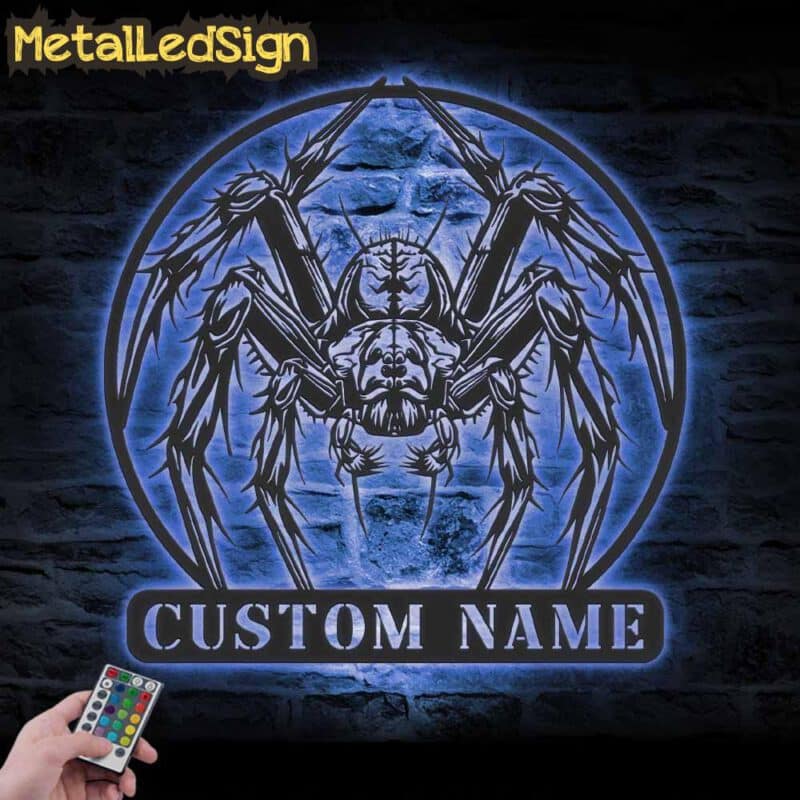 Custom-Spider-Metal-Wall-Art-LED-Light-3.jpg