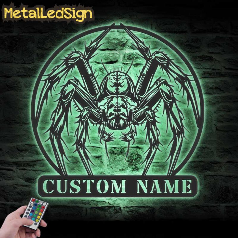 Custom-Spider-Metal-Wall-Art-LED-Light-7.jpg