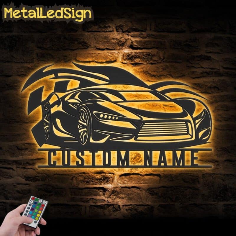 Custom-Sport-Car-Garage-Metal-Wall-Art-LED-Light-Images.jpg