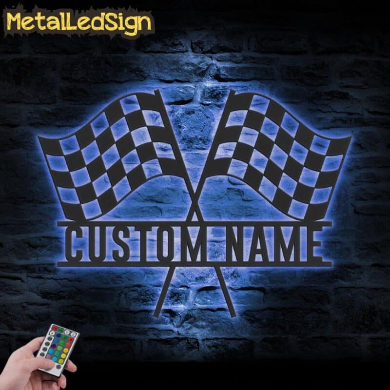 Custom-Start-Finish-Racing-Flag-Metal-Wall-Art-LED-Light-3.jpg