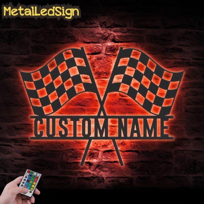 Custom-Start-Finish-Racing-Flag-Metal-Wall-Art-LED-Light-5.jpg