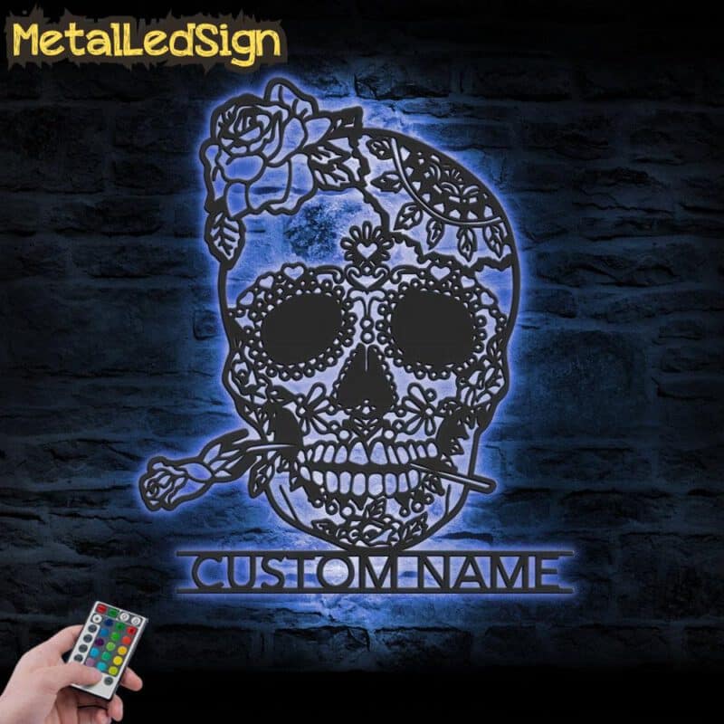 Custom-Sugar-Skull-Metal-Wall-Art-with-LED-Light-3-1.jpg