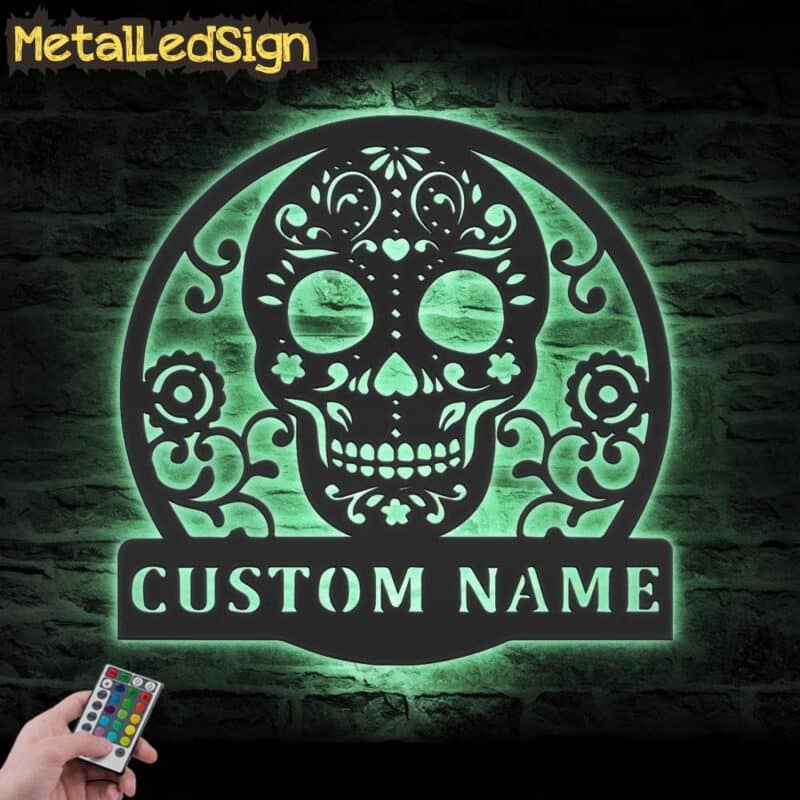 Custom-Sugar-Skull-Metal-Wall-Art-with-LED-Light-7-2.jpg