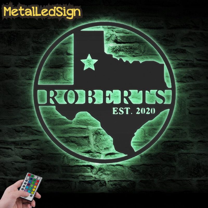 Custom-Texas-Map-Metal-Wall-Art-LED-Light-7.jpg