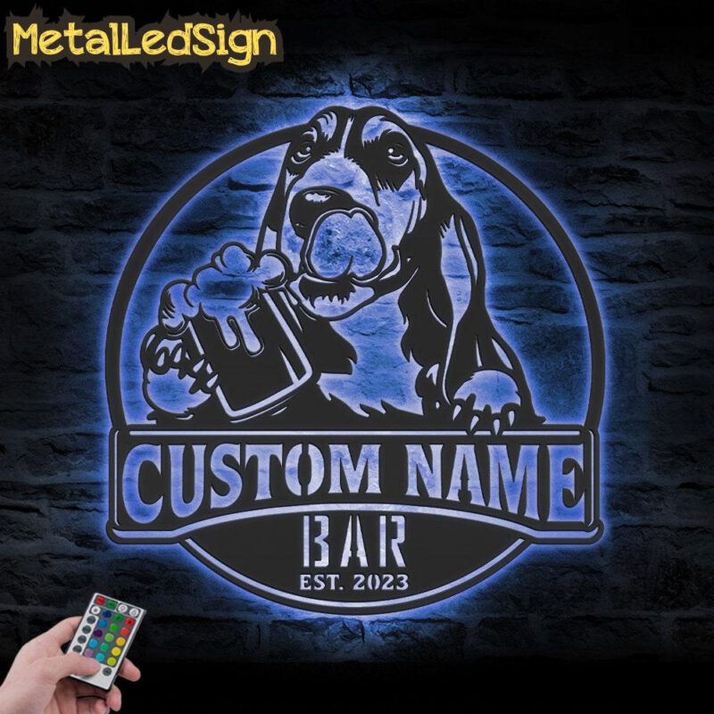 Custom-Thirsty-Hound-Beer-Pub-Metal-Wall-Art-LED-Light-3.jpg