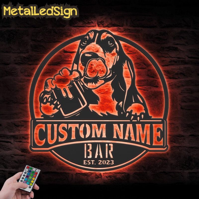 Custom-Thirsty-Hound-Beer-Pub-Metal-Wall-Art-LED-Light-5.jpg