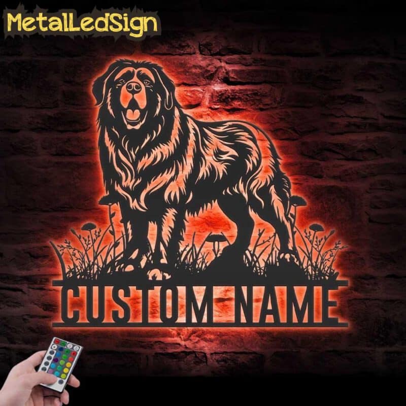 Custom-Tibetan-Mastiff-Metal-Wall-Art-LED-Light-5.jpg