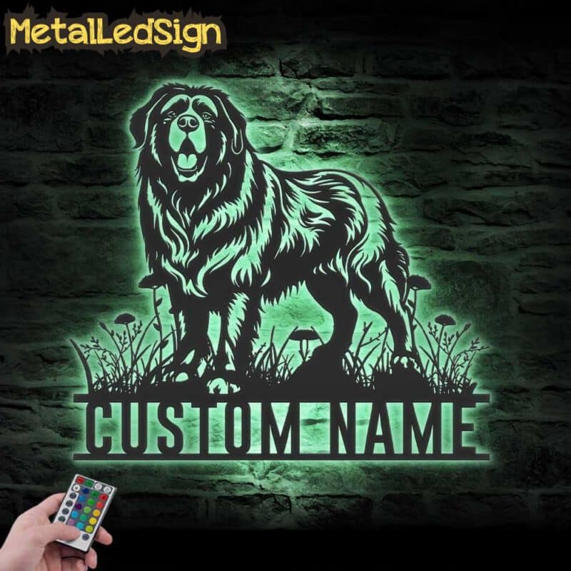 Custom-Tibetan-Mastiff-Metal-Wall-Art-LED-Light-7.jpg