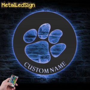 Custom-Tiger-Paw-Metal-Wall-Art-LED-Light-3.jpg