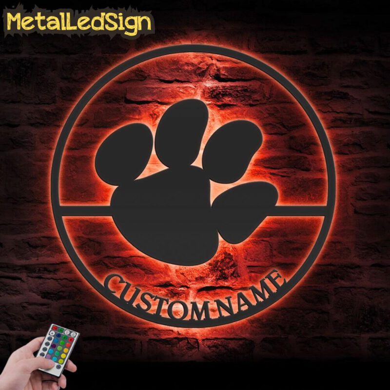 Custom-Tiger-Paw-Metal-Wall-Art-LED-Light-5-1.jpg