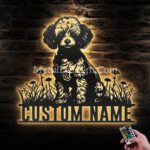 Custom-Toy-Poodle-Metal-Wall-Art-Led-Light-Images-1