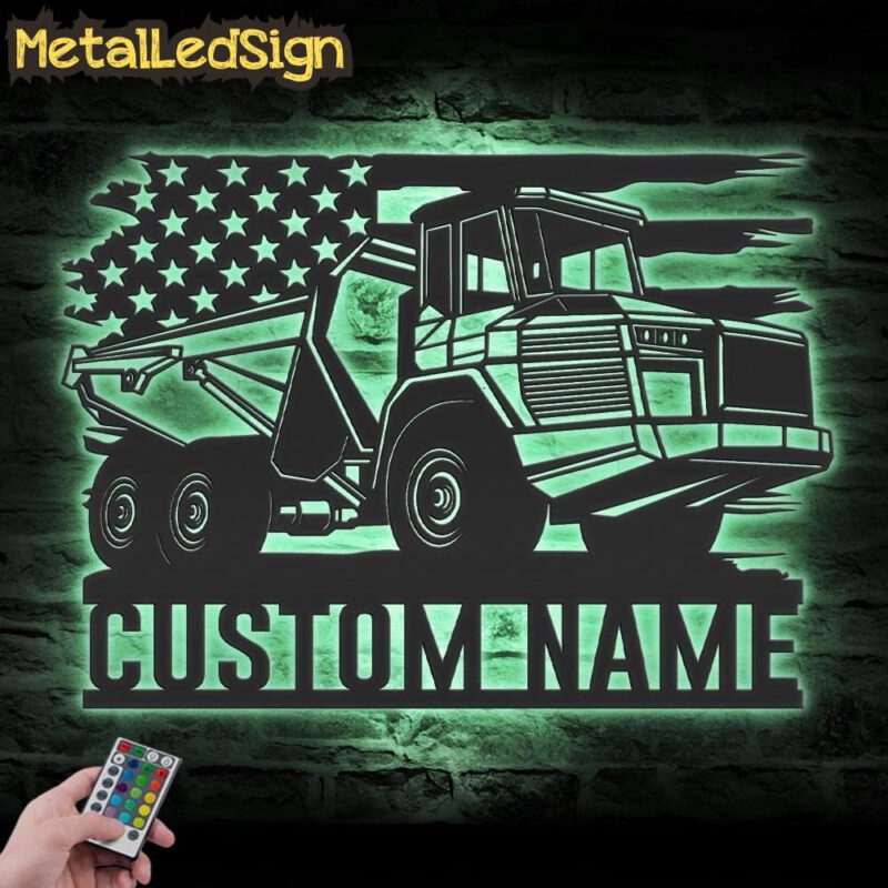 Custom-US-Articulated-Drump-Truck-Driver-Metal-Wall-Art-LED-Light-7.jpg