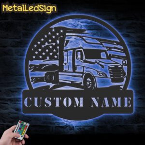 Custom-US-Cascadia-Truck-Driver-Metal-Wall-Art-LED-Light-3-1.jpg