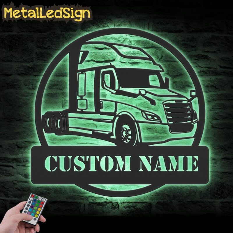 Custom-US-Cascadia-Truck-Driver-Metal-Wall-Art-LED-Light-7.jpg