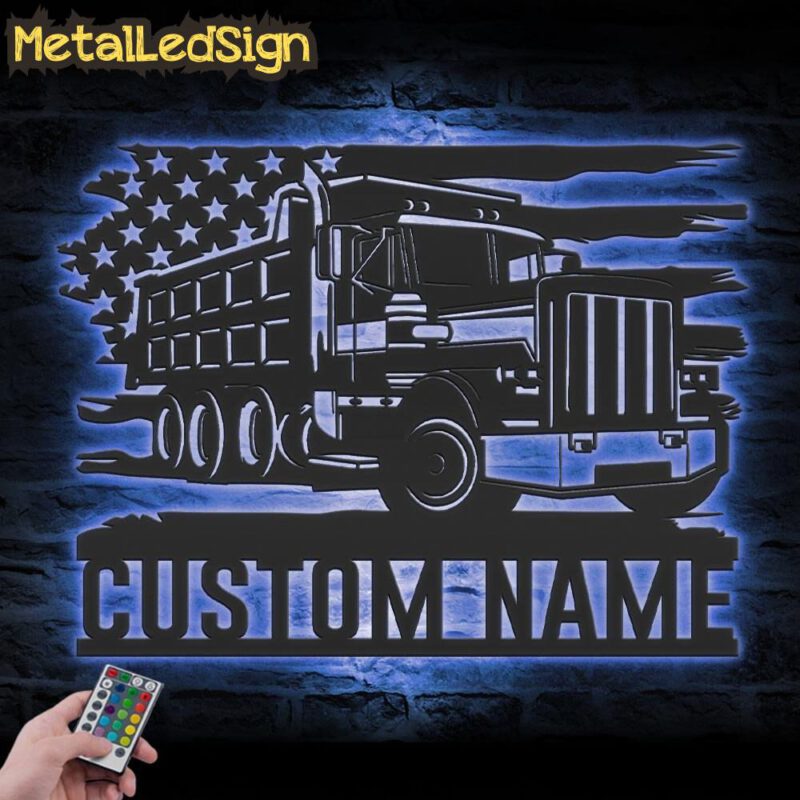 Custom-US-Drump-Truck-Driver-Metal-Wall-Art-LED-Light-3.jpg