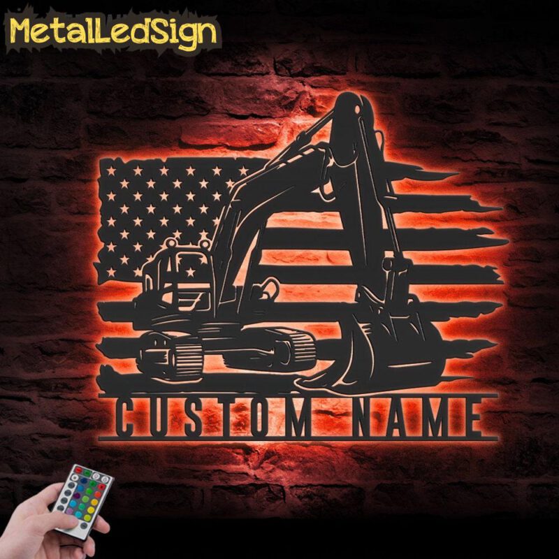 Custom-US-Excavator-Driver-Metal-Wall-Art-LED-Light-5.jpg