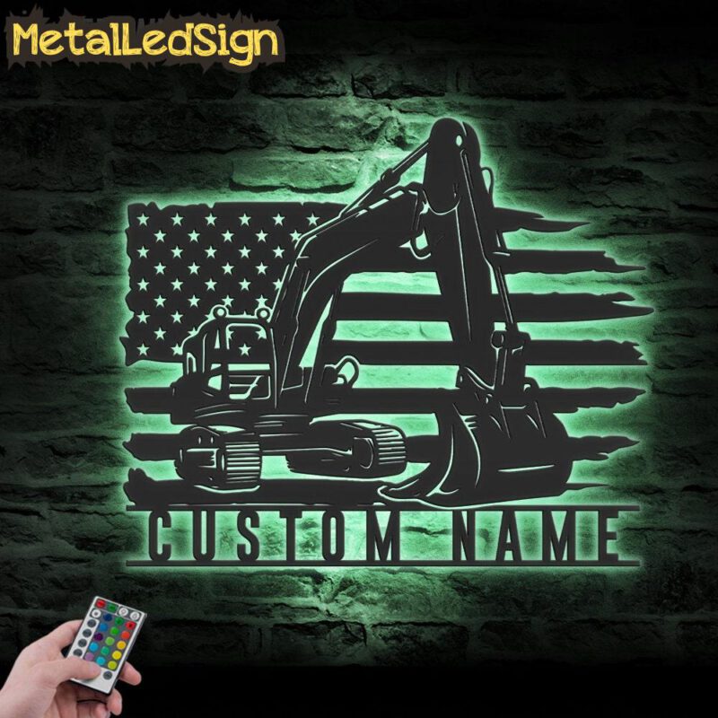 Custom-US-Excavator-Driver-Metal-Wall-Art-LED-Light-7.jpg