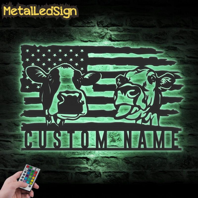 Custom-US-Flag-Cow-Farmhouse-Metal-Wall-Art-LED-Light-7.jpg