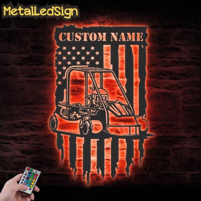 Custom-US-Flag-Go-Kart-Racing-Metal-Wall-Art-LED-Lights-5.jpg