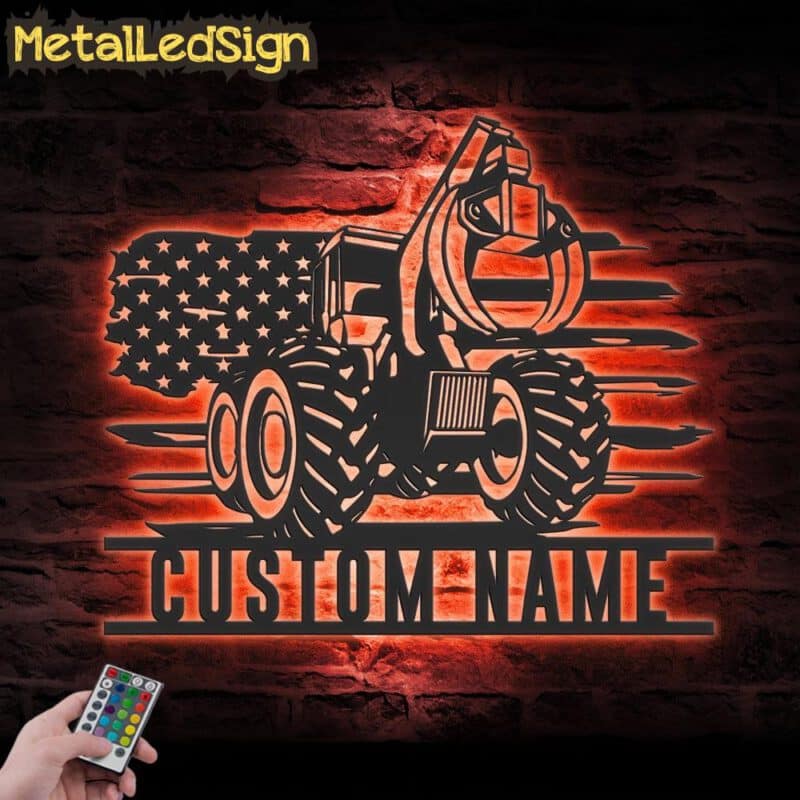 Custom-US-Grapple-Skidder-Driver-Metal-Wall-Art-LED-Light-5.jpg