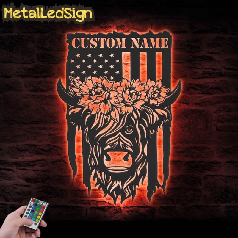 Custom-US-Highland-Cow-Farmhouse-Metal-Wall-Art-LED-Light-5.jpg