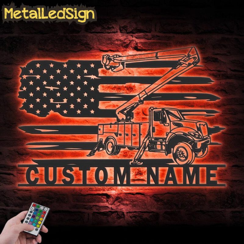 Custom-US-Lineman-Bucket-Truck-Driver-Metal-Wall-Art-LED-Light-5.jpg