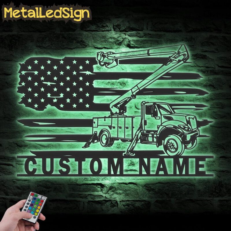 Custom-US-Lineman-Bucket-Truck-Driver-Metal-Wall-Art-LED-Light-7.jpg