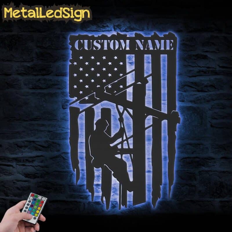 Custom-US-Lineman-Metal-Wall-Art-LED-Light-3.jpg