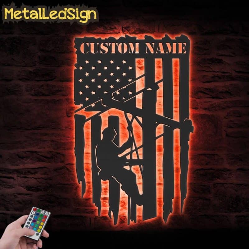 Custom-US-Lineman-Metal-Wall-Art-LED-Light-5.jpg