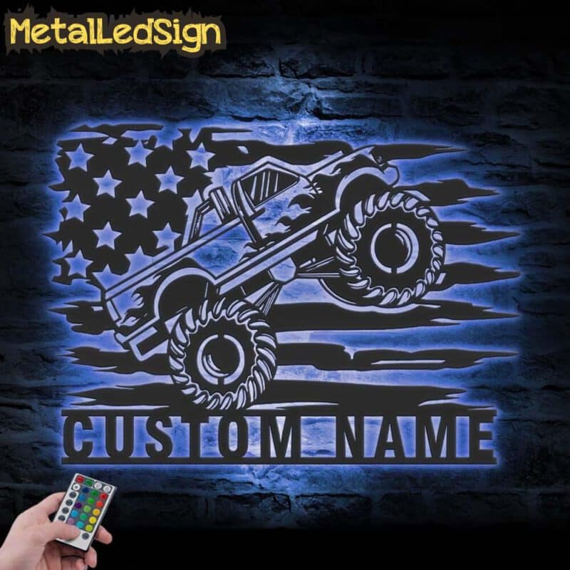 Custom-US-Monster-Truck-Driver-Metal-Wall-Art-LED-Light-3-2.jpg