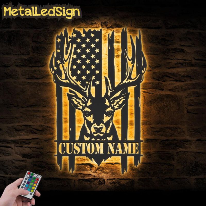 Custom-US-Patriotic-Deer-Hunting-Metal-Wall-Art-LED-Light-Images-1.jpg