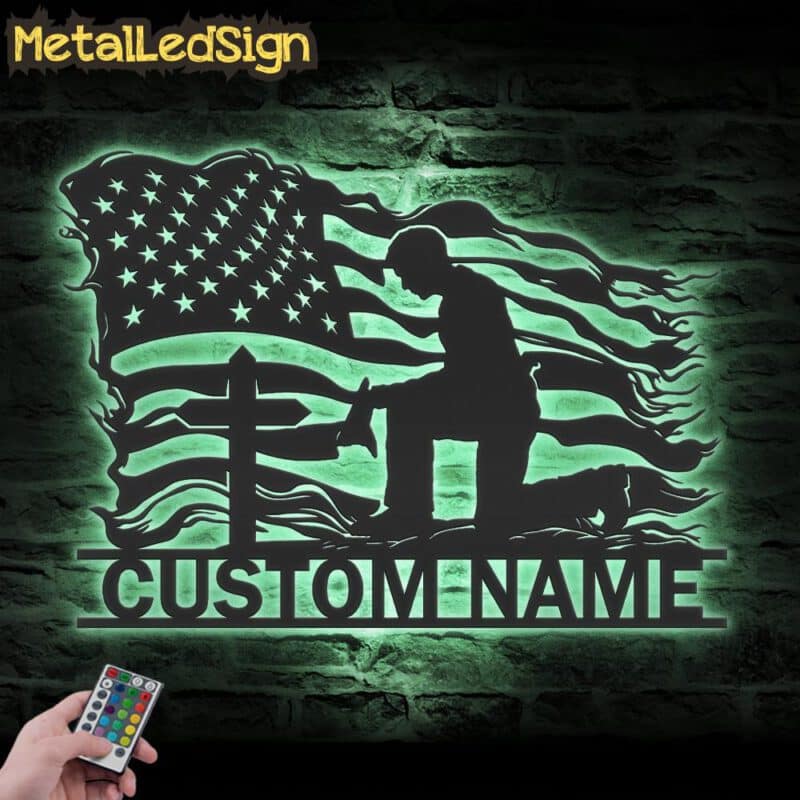 Custom-US-Police-Kneeling-Praying-Metal-Wall-Art-LED-Light-3.jpg