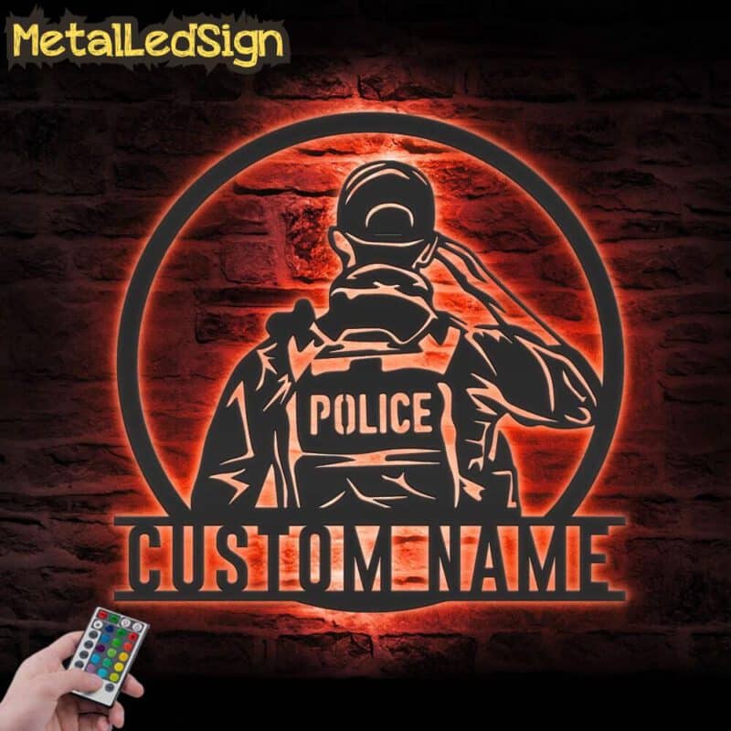 Custom-US-Police-Officer-Metal-Wall-Art-LED-Light-5-1.jpg