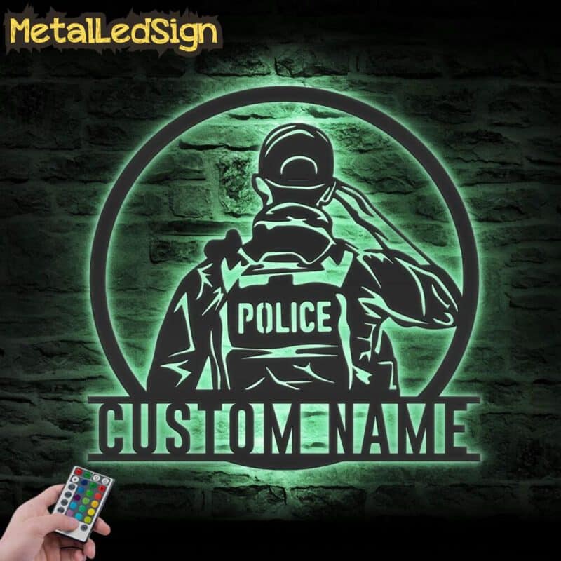 Custom-US-Police-Officer-Metal-Wall-Art-LED-Light-7-1.jpg