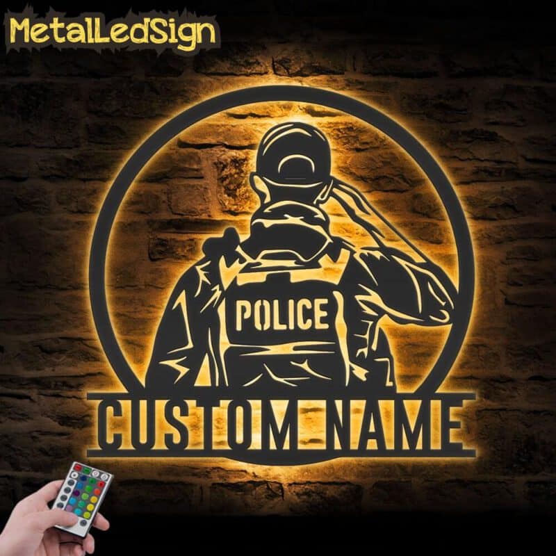 Custom-US-Police-Officer-Metal-Wall-Art-LED-Light-Images-1.jpg